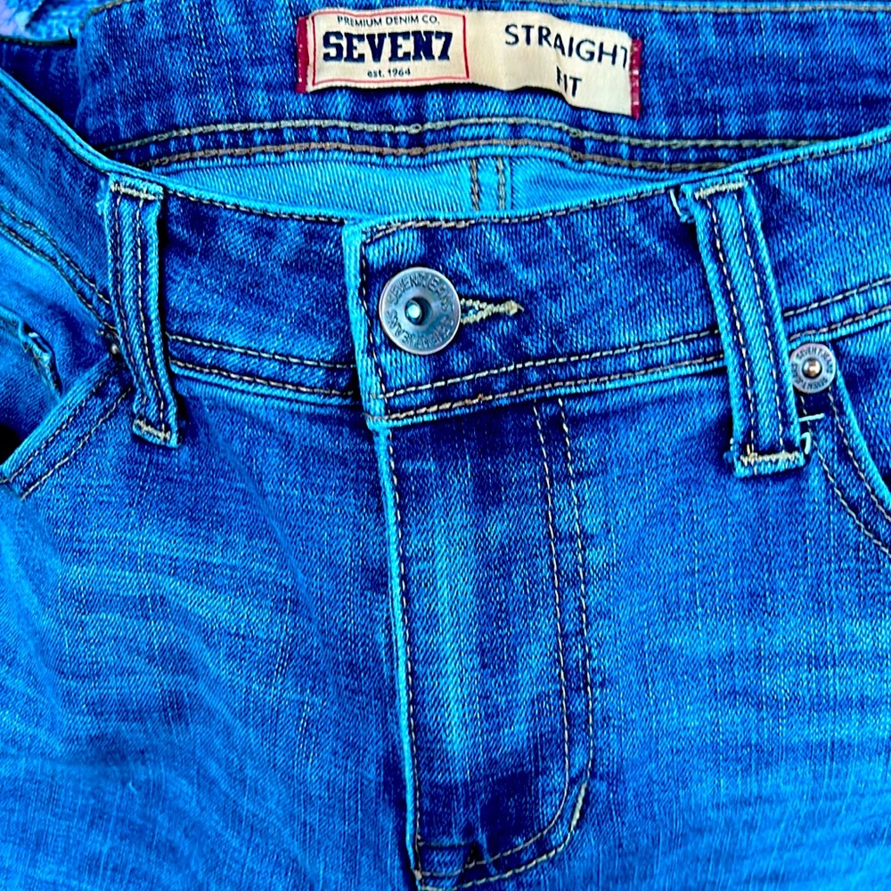 Seven7 jeans with stretch, straight fit
